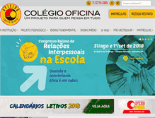 Tablet Screenshot of colegiooficina.com.br
